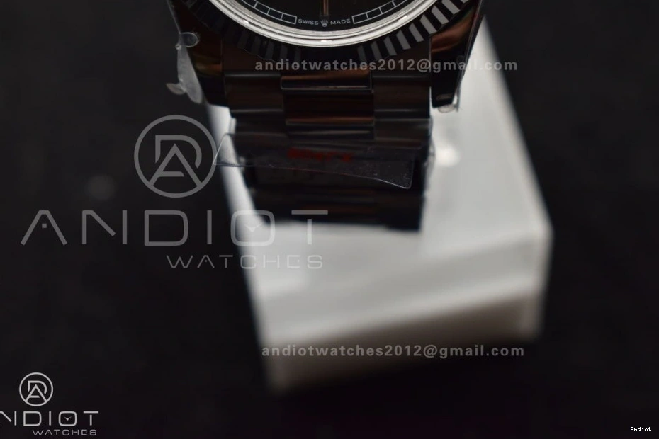 36 QF Dial Edition Weight) Grey on DayDate Best SS (Gain vr3255 904L V5 President Steel Bracelet 0304